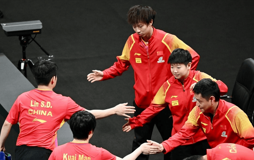 德国队力克中国队，梁靖崑惊艳四座